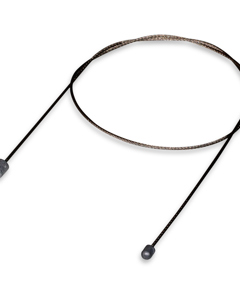 Zugseil  600lg 1,50mm Edelstahl mit 2 Endzapfen